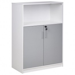 Beliani-ZEHNA-Sideboard-Lichtgrijs-Vezelplaat