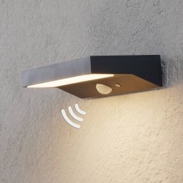 LindbyLEDbuitenwandlampMaresiasensorantraciet