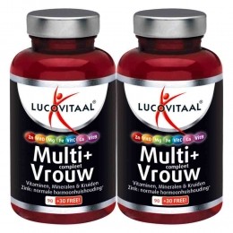 GratisVerzending2xLucovitaalMultiCompleetVrouw120tabletten