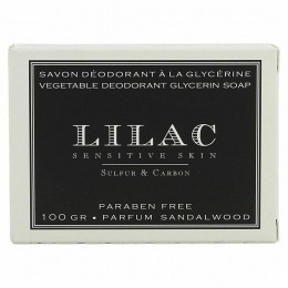 LiliacDeodorantzeepGlycerineZwavelActieveKool100g