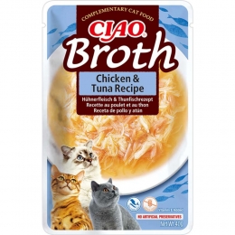 12xCiaoBrothKattensnackChickenTuna40gr