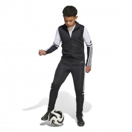 adidasSquadra25TrainingspakFull-ZipKidsZwartWit
