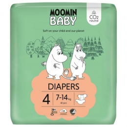 MoominEcologischeLuiersMaat4Maxi42stuks