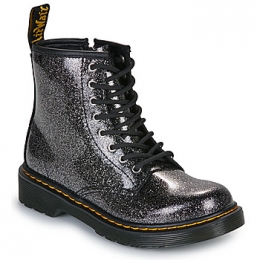 LaarzenDrMartens1460JBlackSilverNebulaGlitter