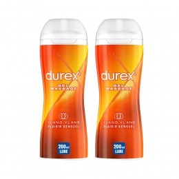 2xDurexMassageglijmiddel2In1YlangYlang200ml