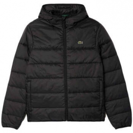 DonsjasLacosteWater-RepellentQuiltedPufferJacketBlack