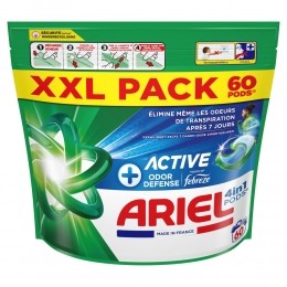 2xAriel4in1WasmiddelPodsActieveGeurbestrijding60stuks