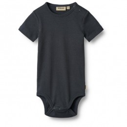 WHEAT-KidsRibBodySSTimo-Ondergoedmaat80grijs