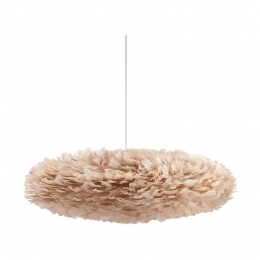 UmageEosEstherMediumhanglamplightbrown-metkoordsetwit-60