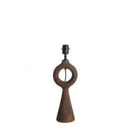LightlivingLampvoet12x16x39cmSABULIhoutmatdonkerbruin