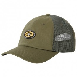 Brixton-LargoNetplusAdjustableCap-PetmaatOneSizeolijfgroen