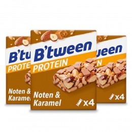 3xHeroBtweenProteinNotenKaramel4x24gr