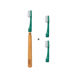 2ehalveprijsTePeChoiceSoftTandenborstelGroen3stuks