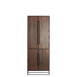 LightLivingLightlivingKast75x40x200cmLILIANhoutdonkerbruin