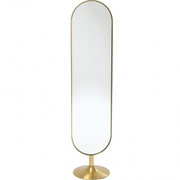 KareDesignCurveStaandeOvaleSpiegel-B40XH170Cm-Goud
