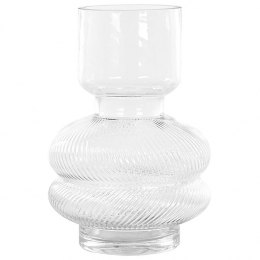 Beliani-RODIA-Decoratievevaas-Transparant-Glas