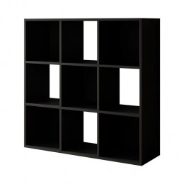Meubella-BoekenkastCajsa-Zwart-90cm