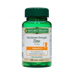 GratisVerzending2xNaturesBountyZink25mg100tabletten