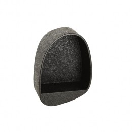 HoyzCollection-WandschapMetallicDruppel-Grijs-21x34x46cm