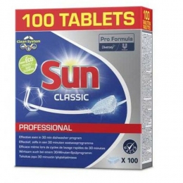 SunProfessionalVaatwastablettenClassicProFormula100stuks