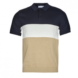 PoloShirtKorteMouwSelectedSLHMATTISSSKNITBLOCKPOLOB