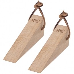 5fiveDeurwig-2stuks-deurstoppers-hout-12cm