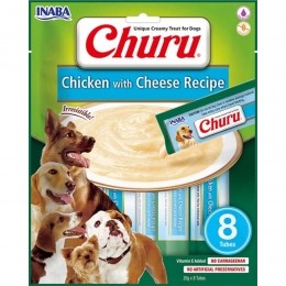 8xInabaChuruHondensnackChickenCheese8x20gr