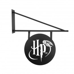 MetalDoorSignSwingHpBlack35x4x20cm-Warnerbros