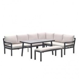 OutletXGardenImpressionsCorsicaLounge-diningsetRechts-DesertSand8713002008227-WarentuinCollection