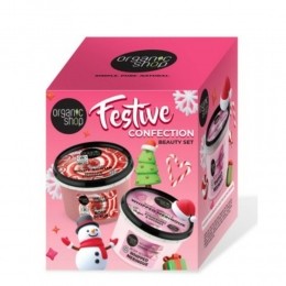 3xOrganicShopFestiveConfectionBeautyGeschenkset1set