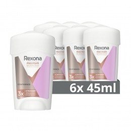 6xRexonaDeodorantStickCreamMaximumProtectionConfidence45ml