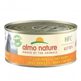 48xAlmoNatureHFCCompleteKattenvoerNatKittenKip150gr