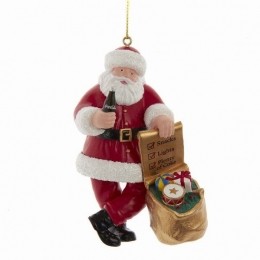CocaColaSantaOrnament4inch-Kurtsadler