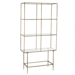 J-Linerek3Legplanken-metaalglas-goud