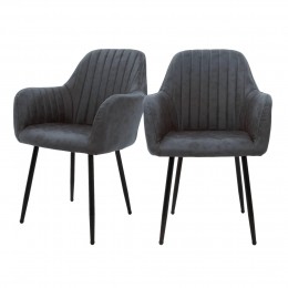 Setvan2eetkamerstoelenEmiliakunstleerML-Design