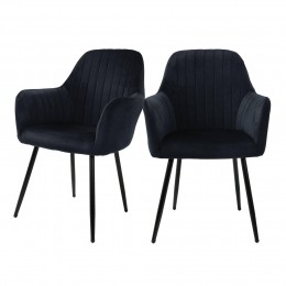 Setvan2eetkamerstoelenLaylavelvetML-Design