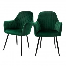 Setvan2eetkamerstoelenLaylavelvetML-Design