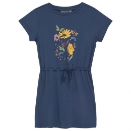 ColorKids-KidsDresswithPrintSS-Jurkmaat122blauw