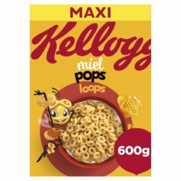 2xKelloggsHoneyLoops600gr