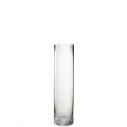 J-LinevaasCylinder-glas-transparant-medium-40cmhoog