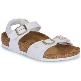 SandalenBIRKENSTOCKRioASKidsFlowersBFWhite