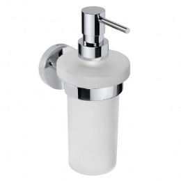 SaphoX-Roundzeepdispenser230mlchroom