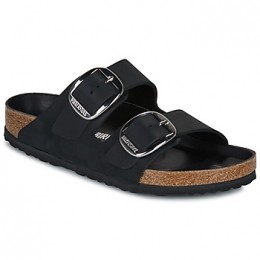 SlippersBIRKENSTOCKArizonaBigBuckleLEOIBlackHEX