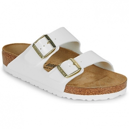 SlippersBIRKENSTOCKArizonaBFPatentWhite