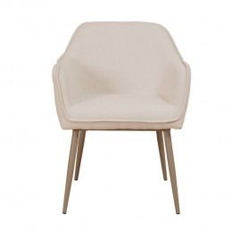 Bronx71ScandinavischeeetkamerstoelElinoffwhitegerecycledestof-