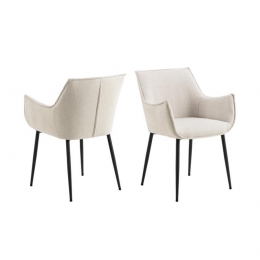 RebellenclubLismoreEetkamerstoel-SetVan2-Beige