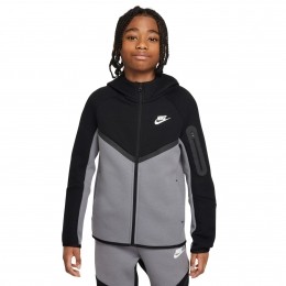 NikeTechFleeceSportswearVestKidsZwartGrijsWit