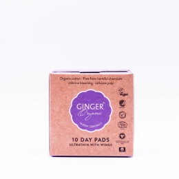 GingerOrganicMaandverbandDag10stuks