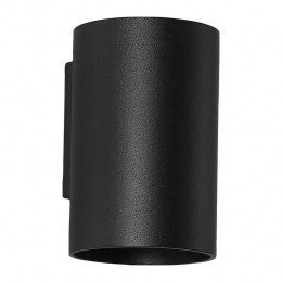 SearchlightWallWandlampCilinder-H10cm-Zwart