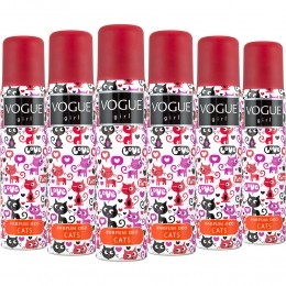6xVogueGirlParfumDeodorantCats100ml